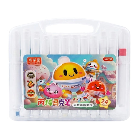 acrylic color marker 24pc 708 china