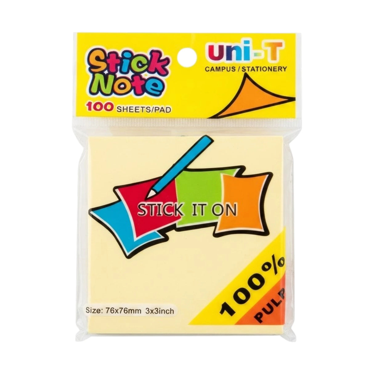 sticky notes 76x76mm 100 sheets china a03
