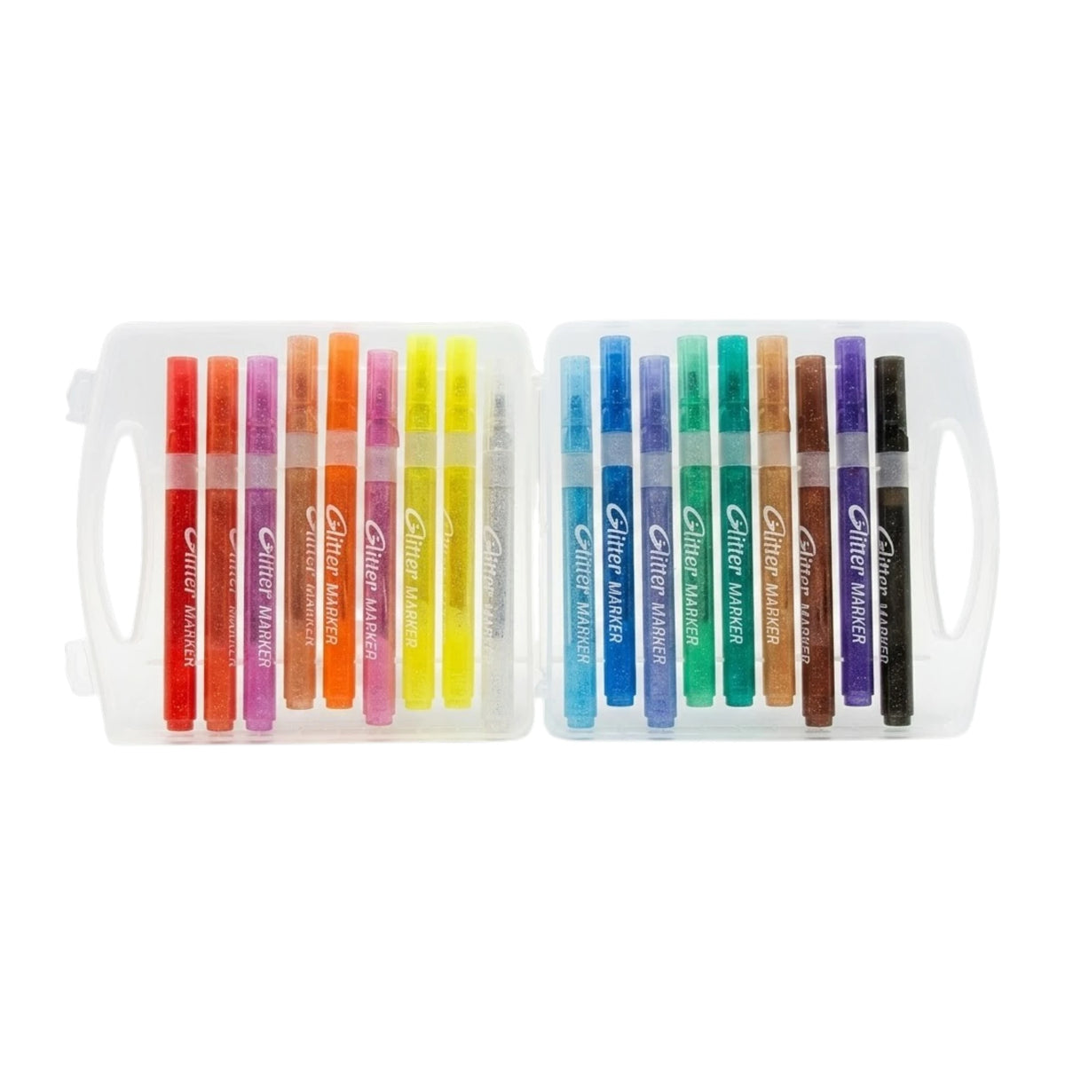 glitter color marker 18pc 6899-18 china