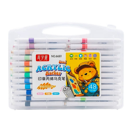 acrylic color marker 48pc 6681 china