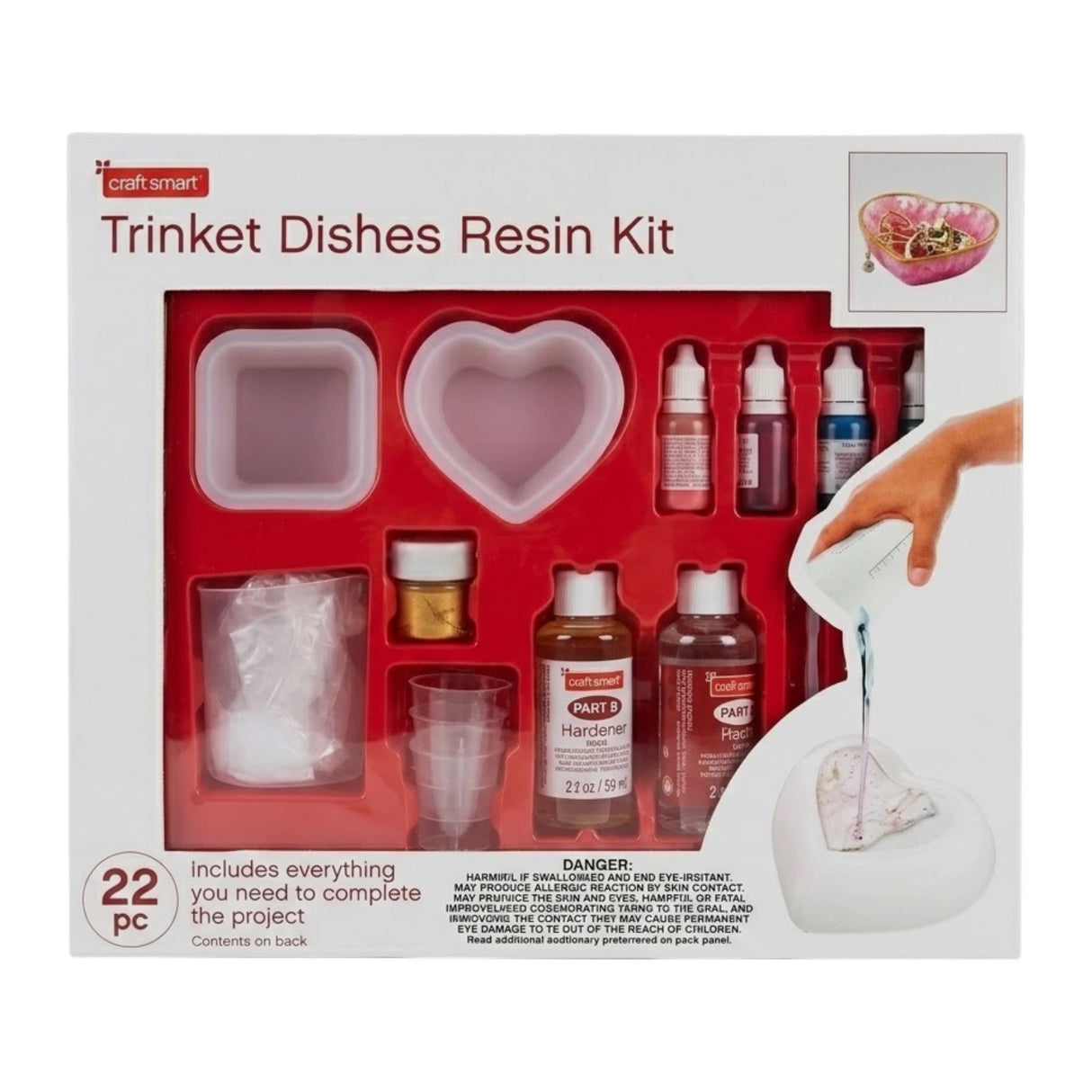 dishes resin kit 22pc