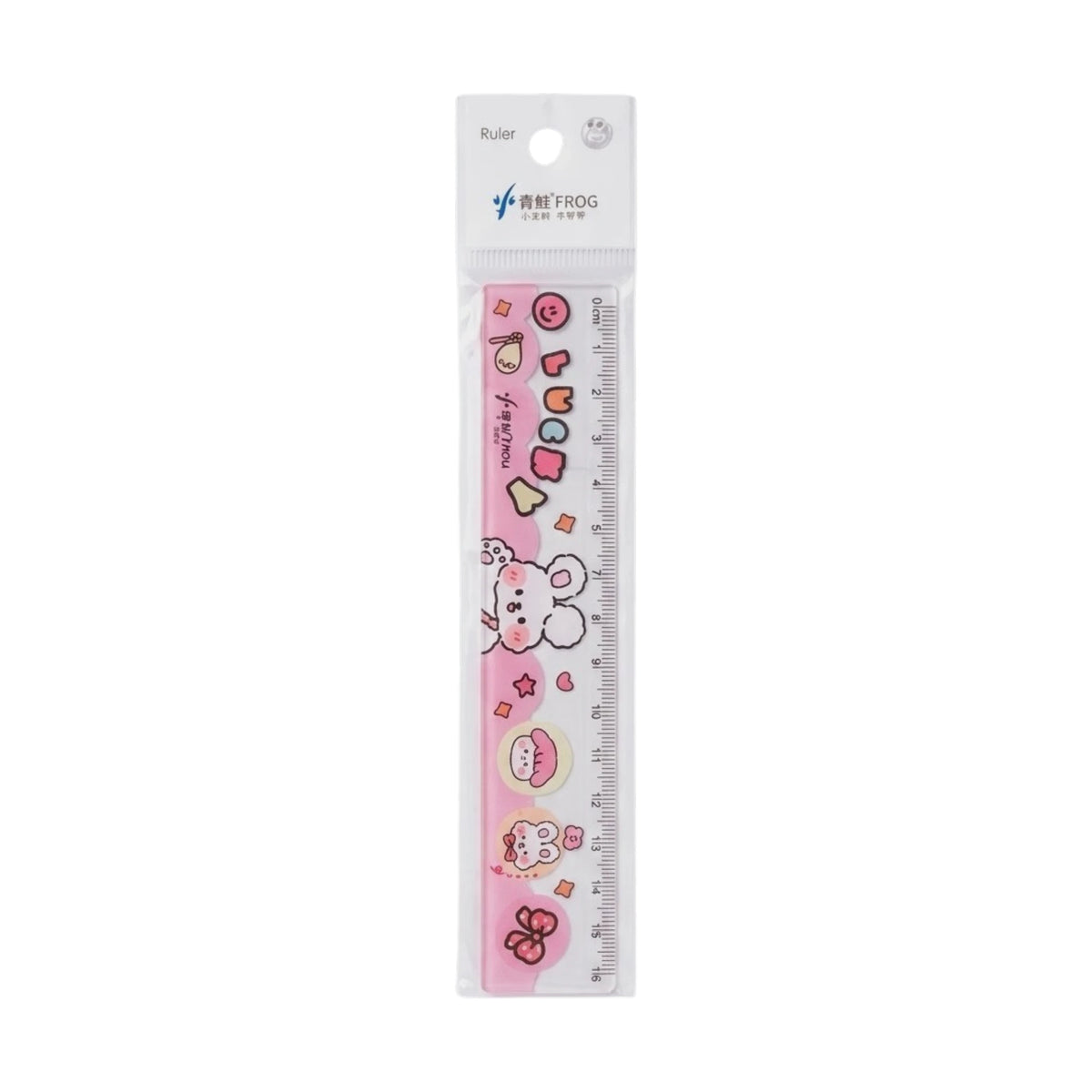 plastic ruler 15cm gb21027