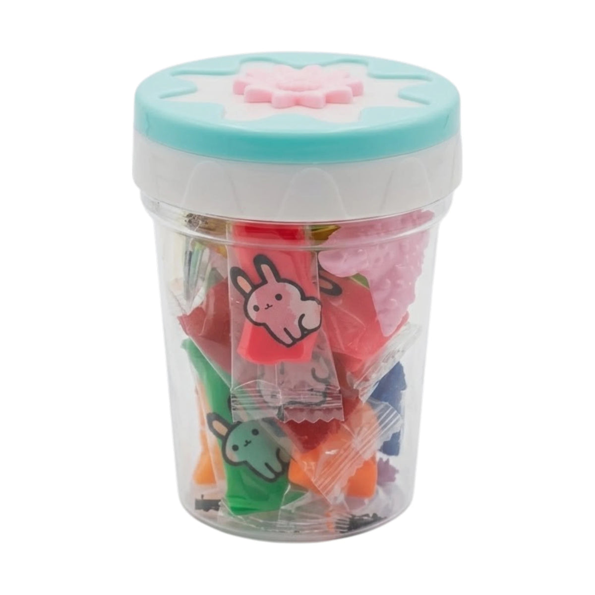 play dough jar flower
