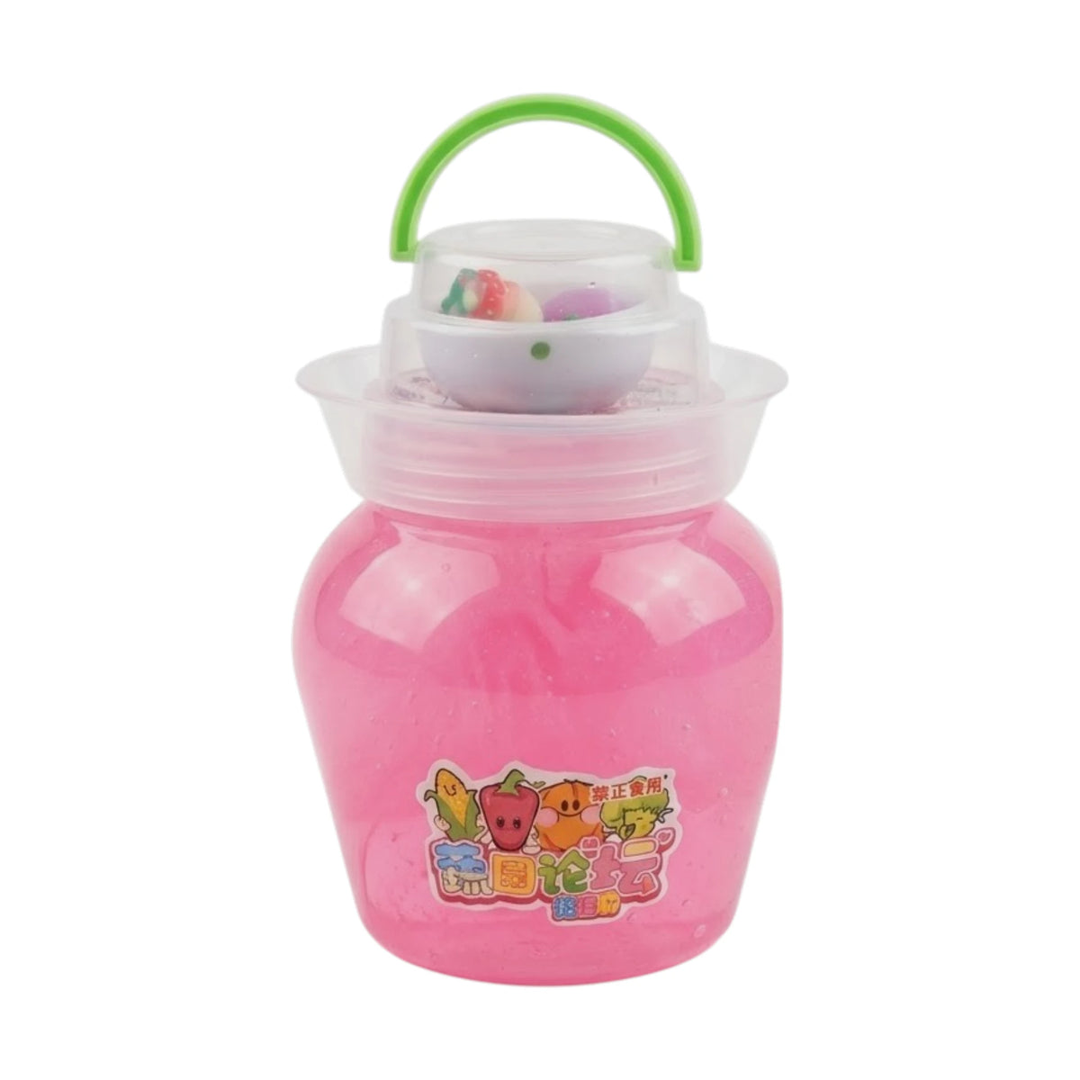 glitter slime jar fcj-325