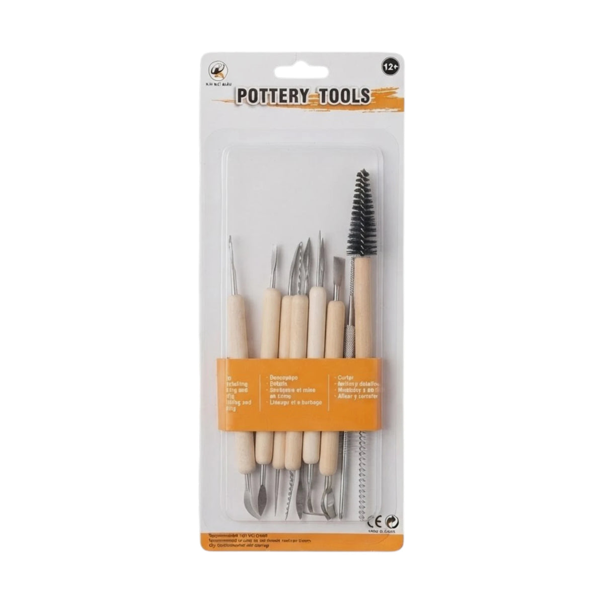 pottery tools 11pc