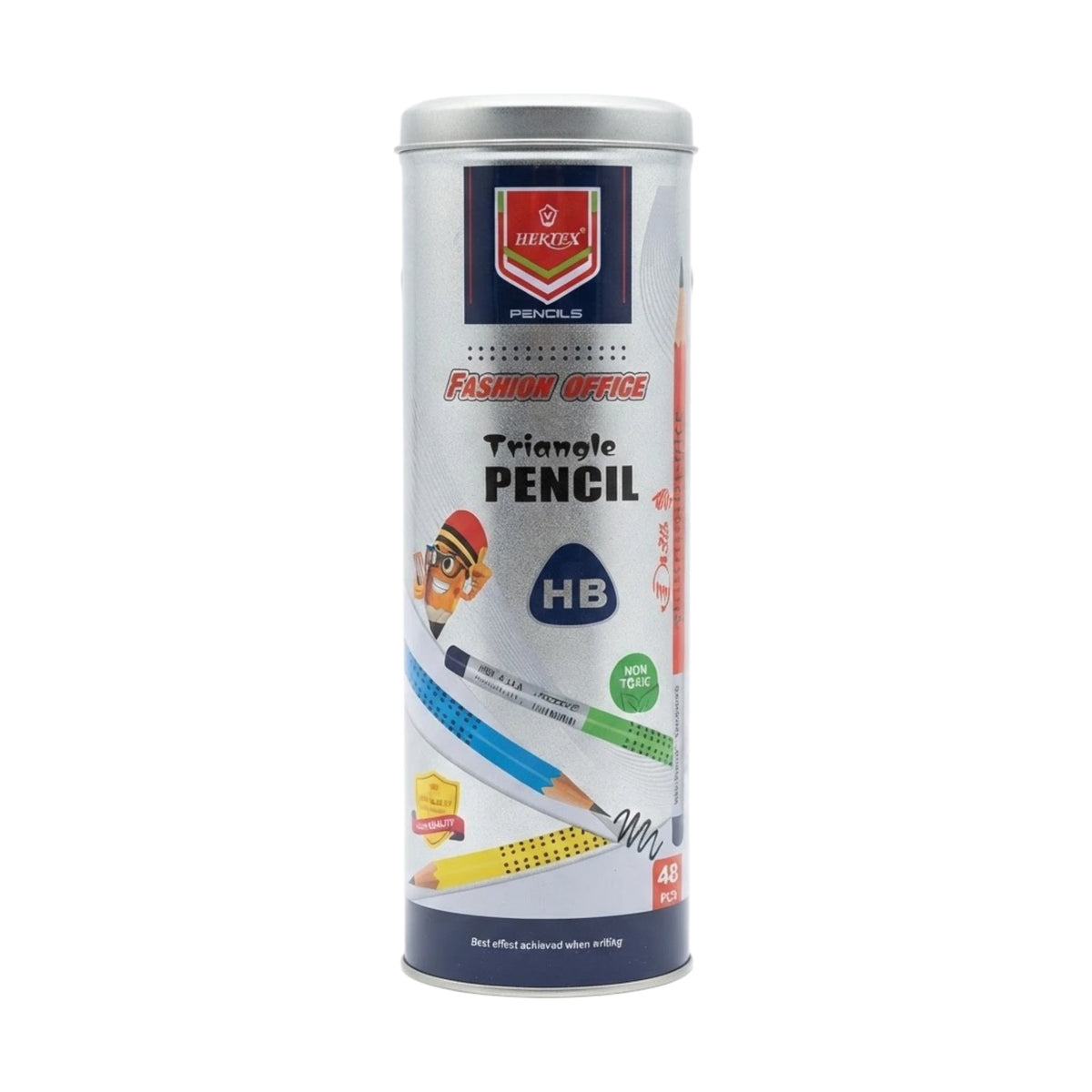 hong wei pencil 48pc triangle china 1118
