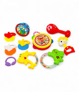 rattle set colorful 10pc t371