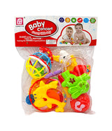 rattle set colorful 10pc t371
