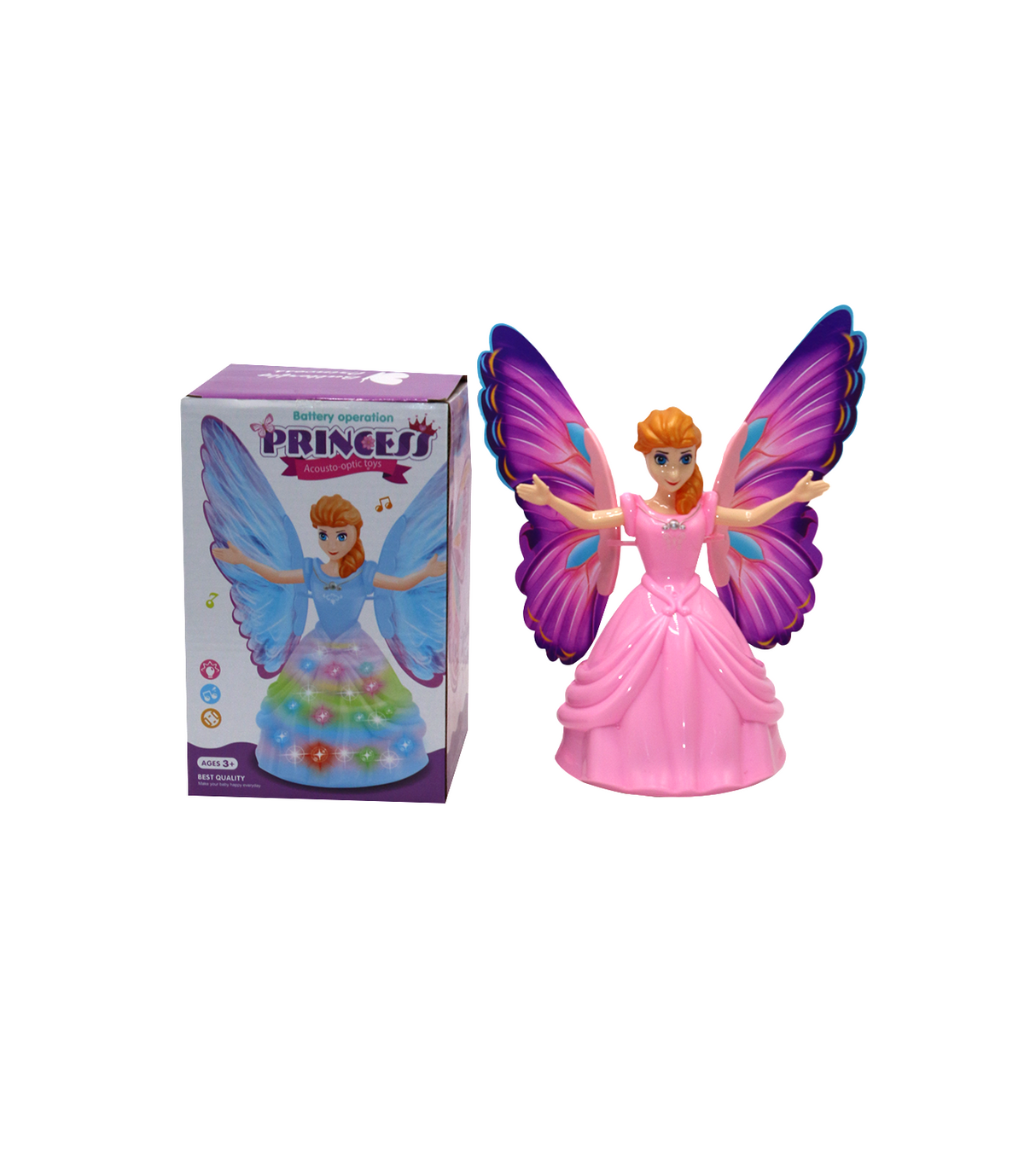 musical doll & wings dl-338