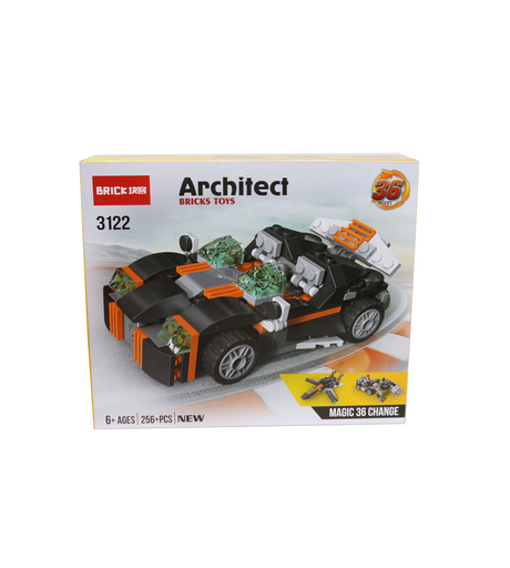 jisi bricks blocks 256pc+ 36 change 3122
