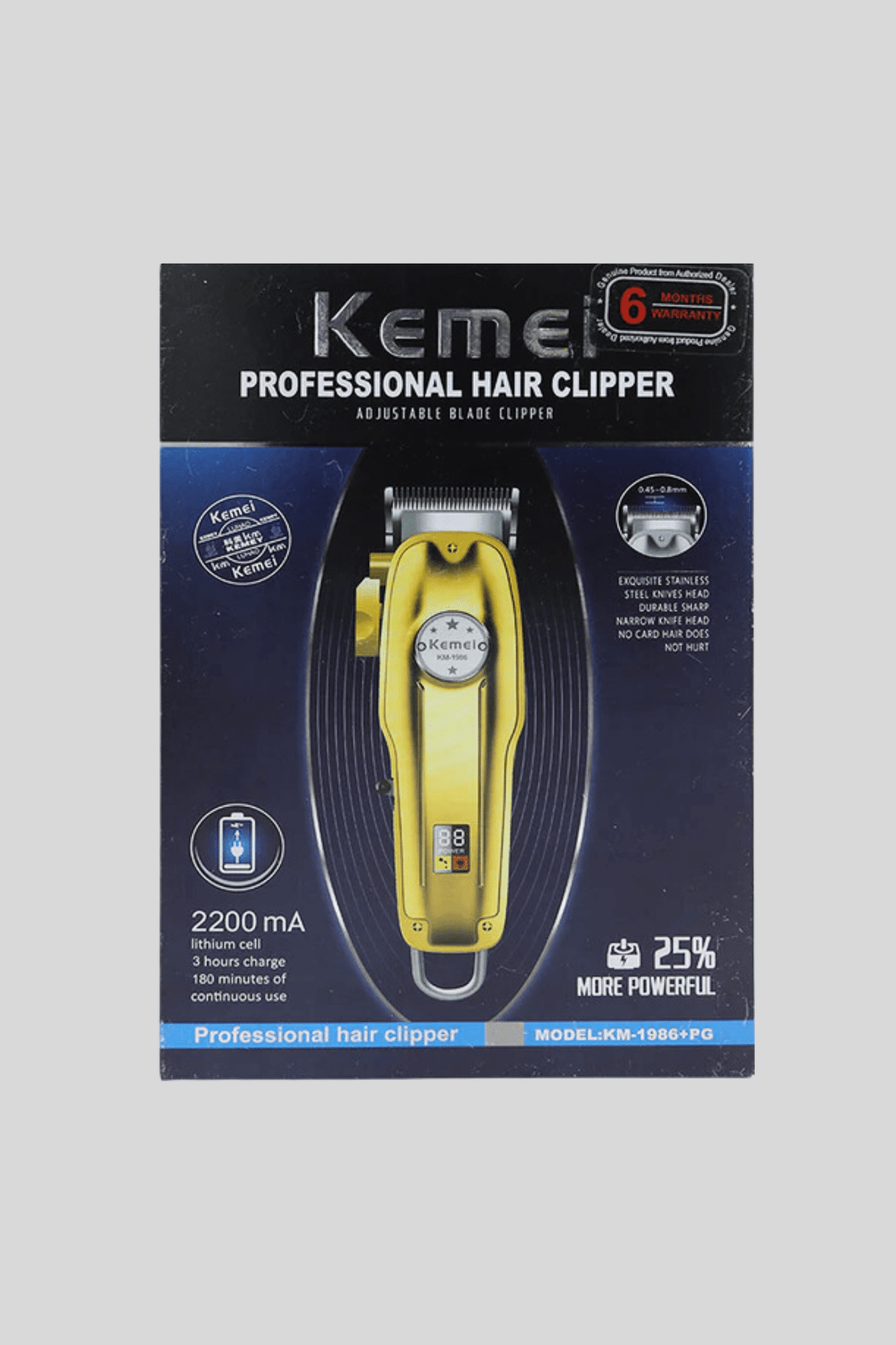 kemei hair clipper km-1986