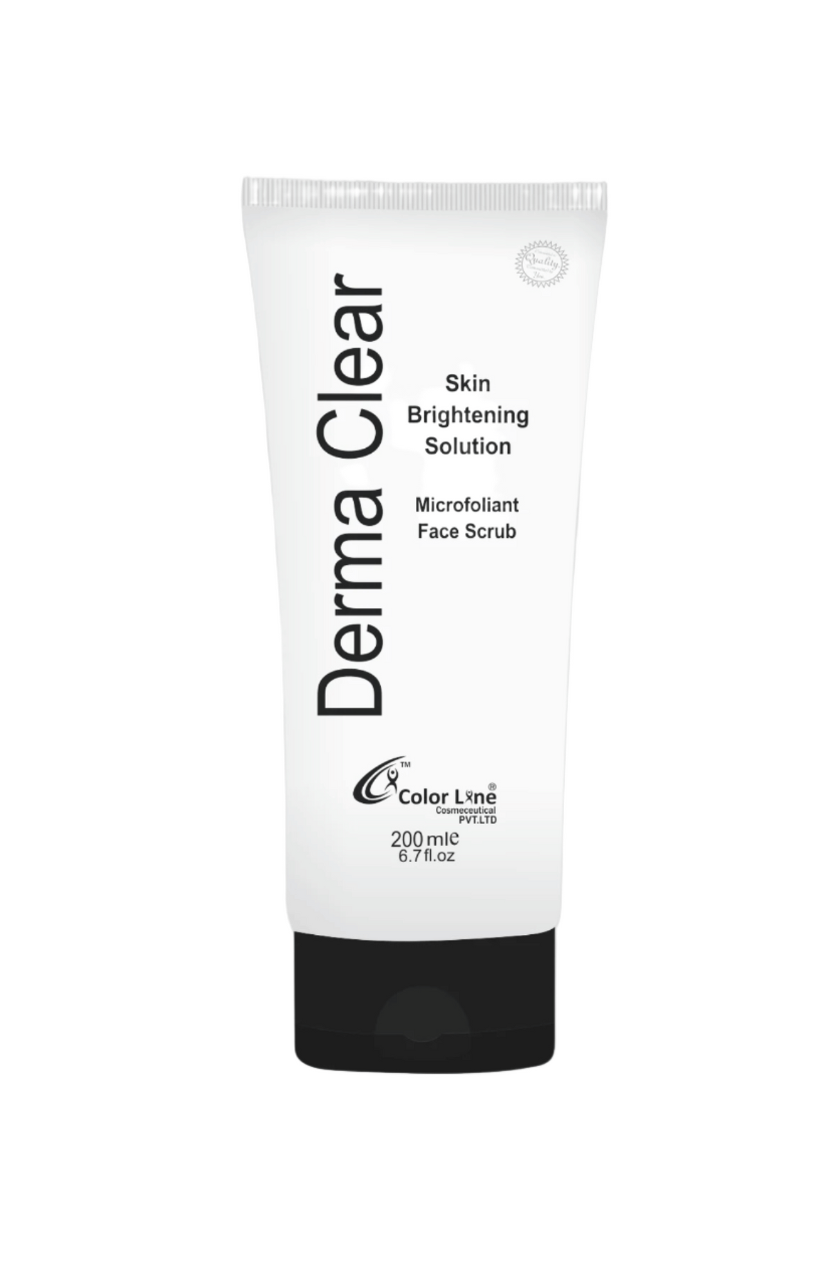derma clear scrub face 200ml