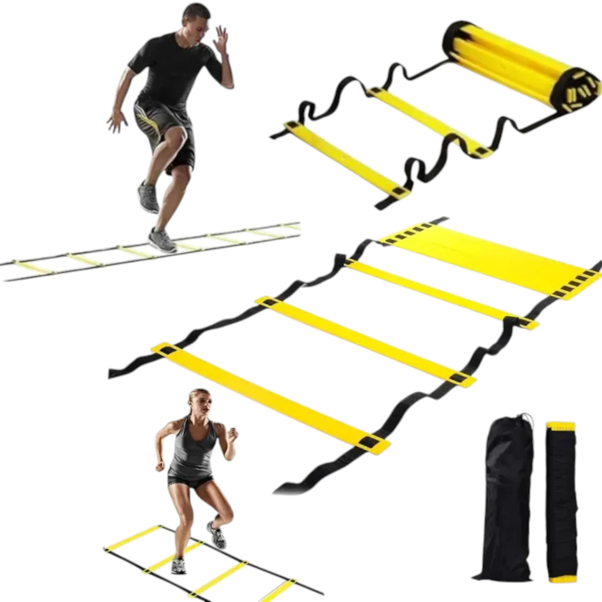 FOOTBALL PRACTICE LADDER 12S 6M LENGTH CHINA