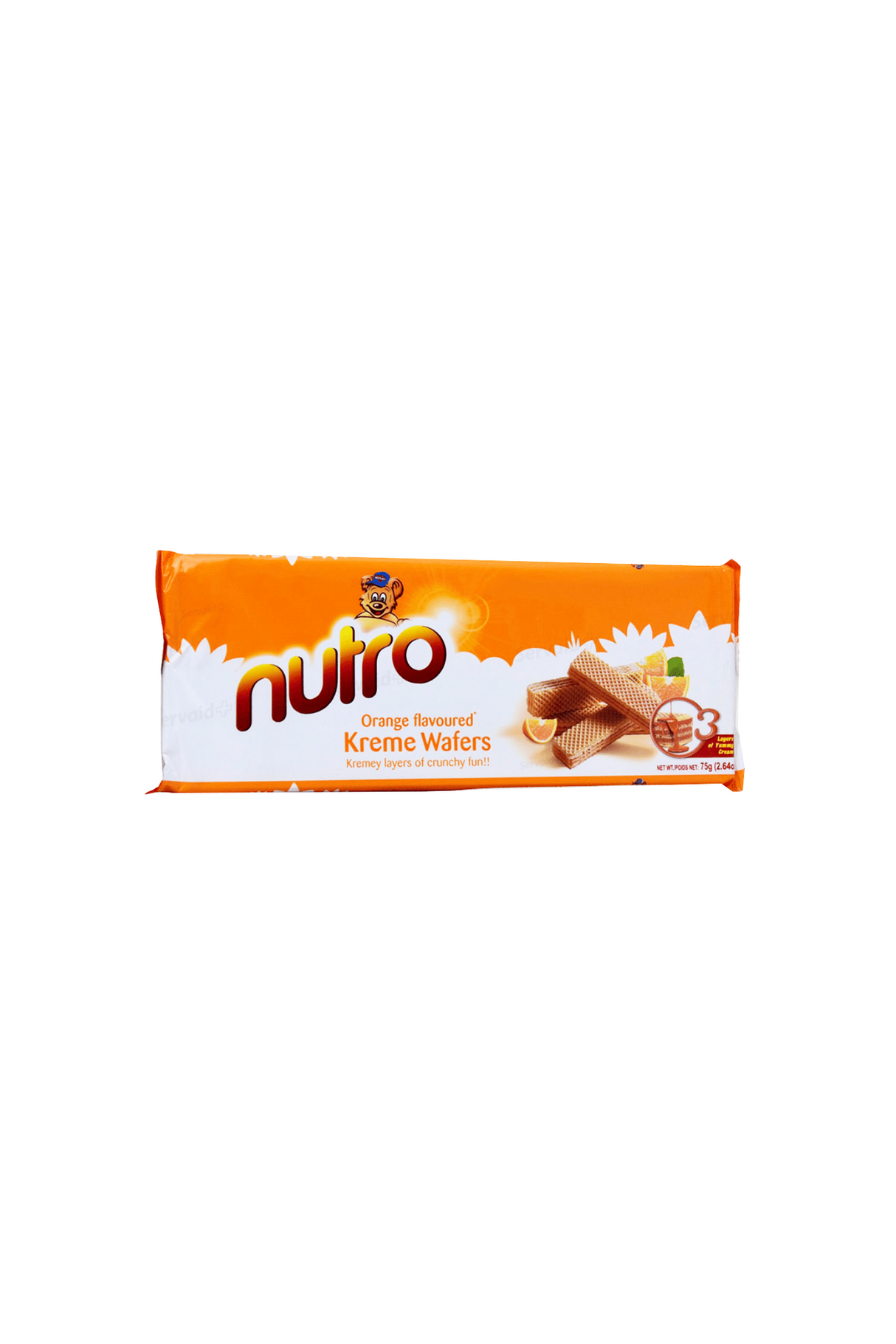 nutro wafers orange kreme 75g