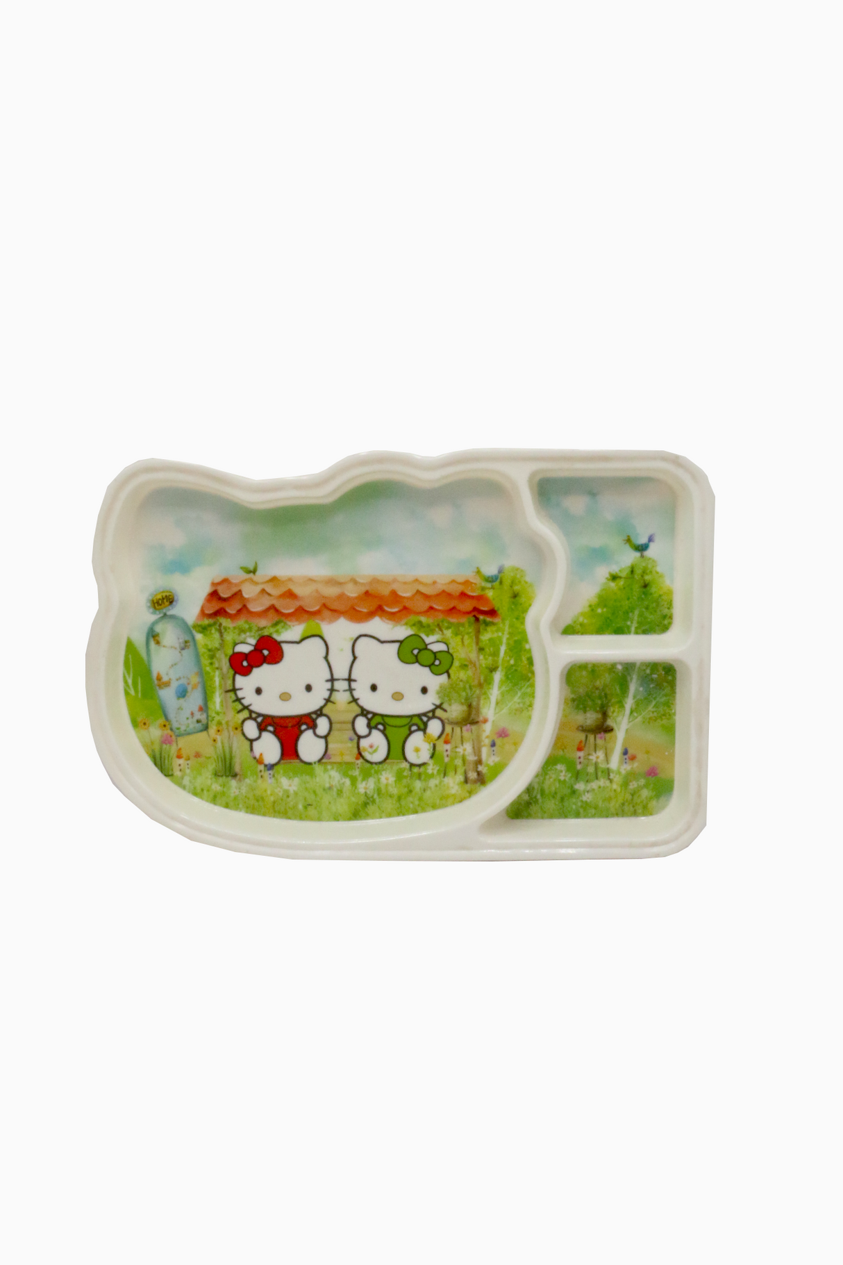 cartoon tray 3x1 cat