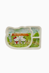 cartoon tray 3x1 cat