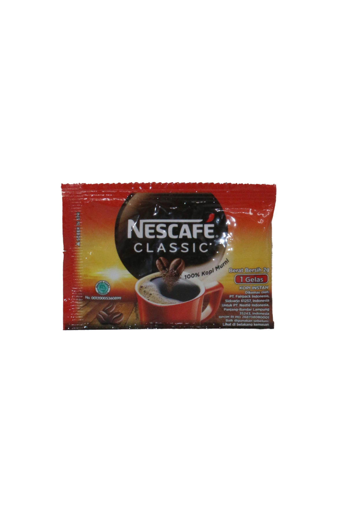 nescafe coffee classic 2g