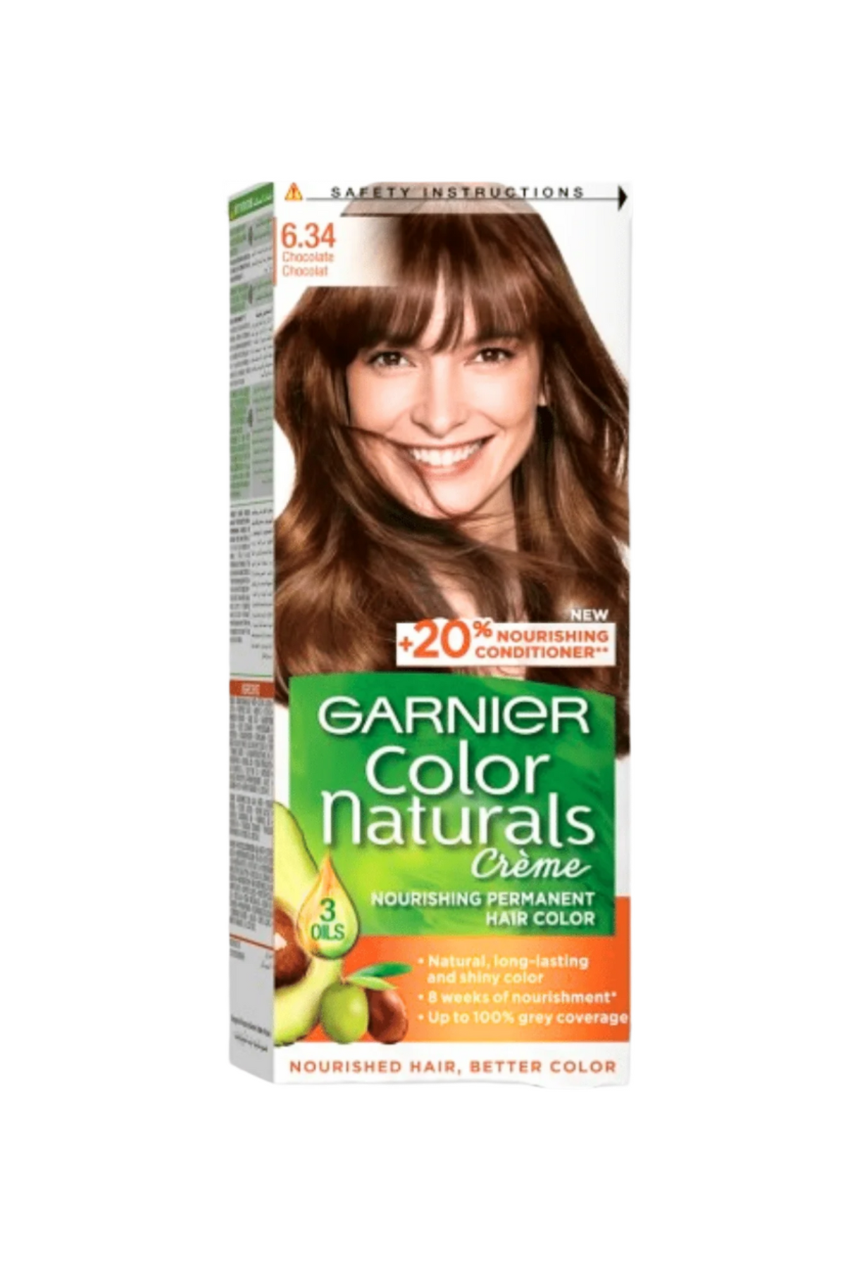 garnier hair color 6.34 40ml