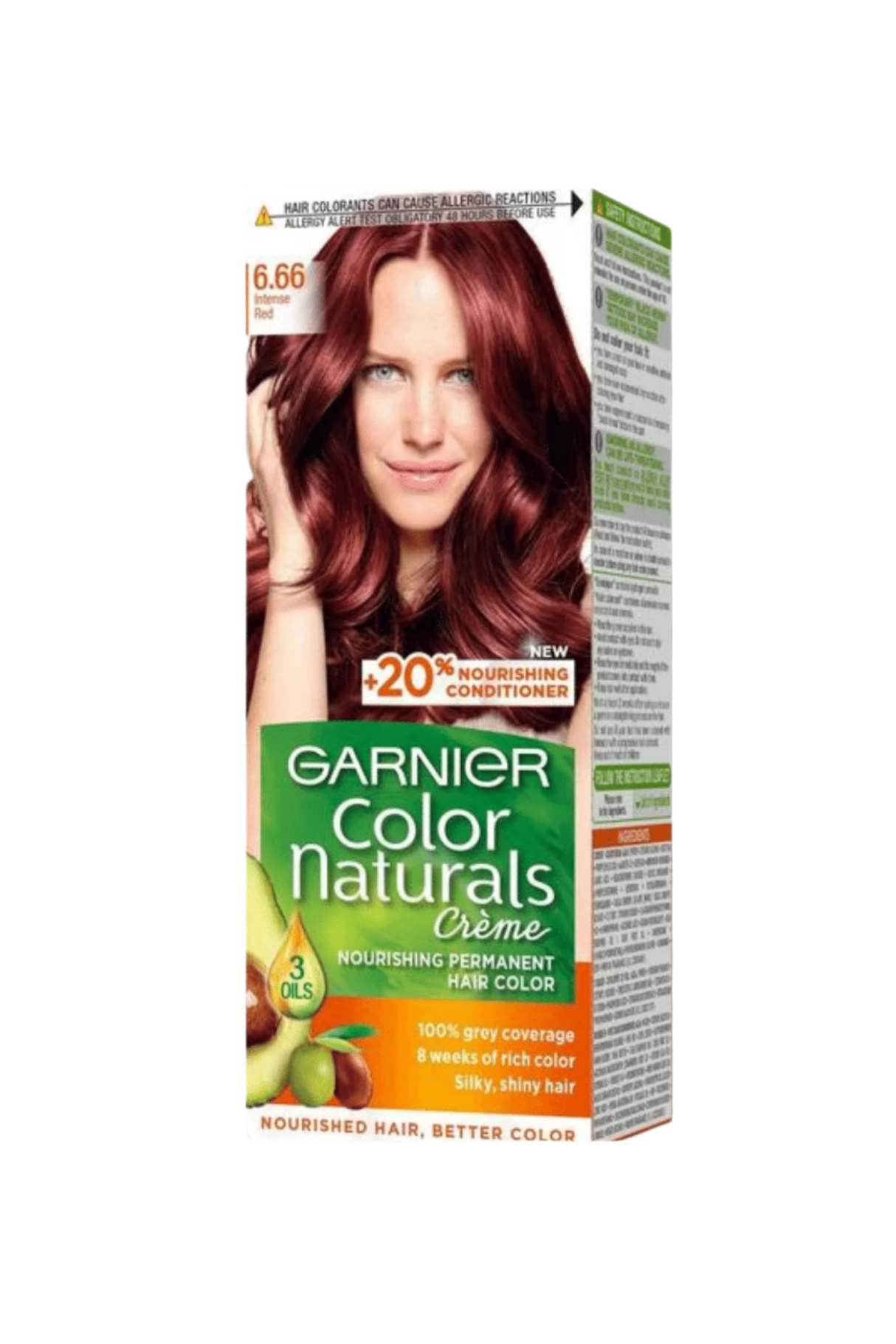 garnier hair color 6.66 40ml