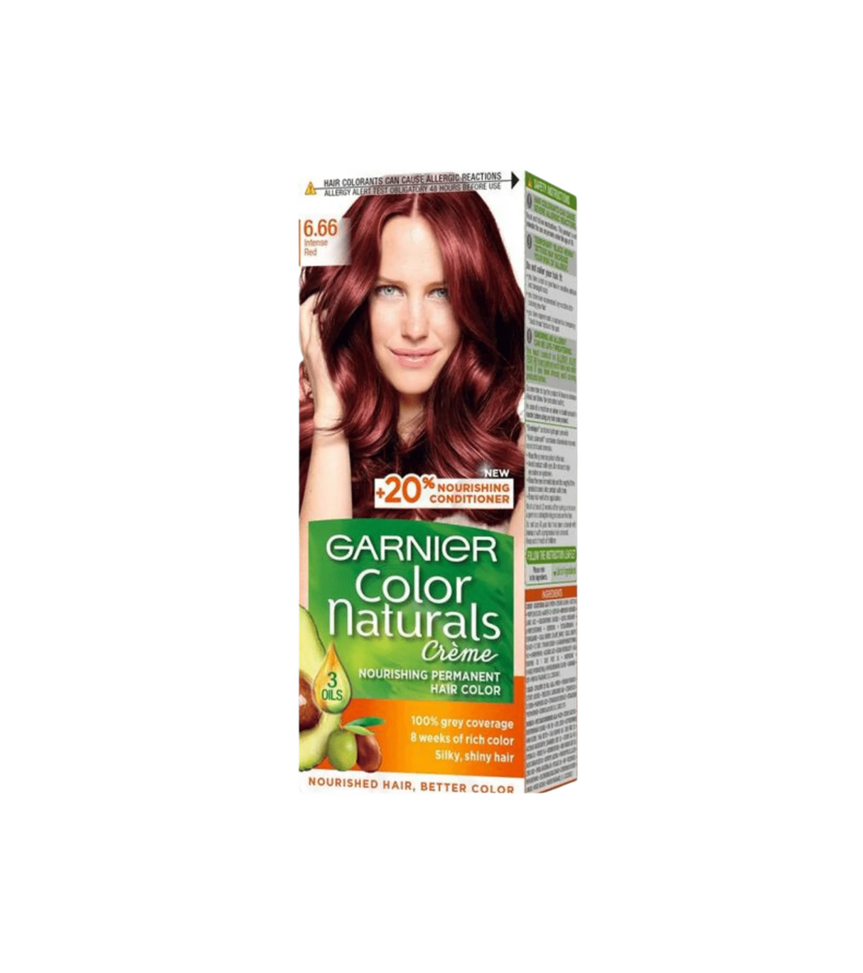 garnier hair color 6.66 40ml