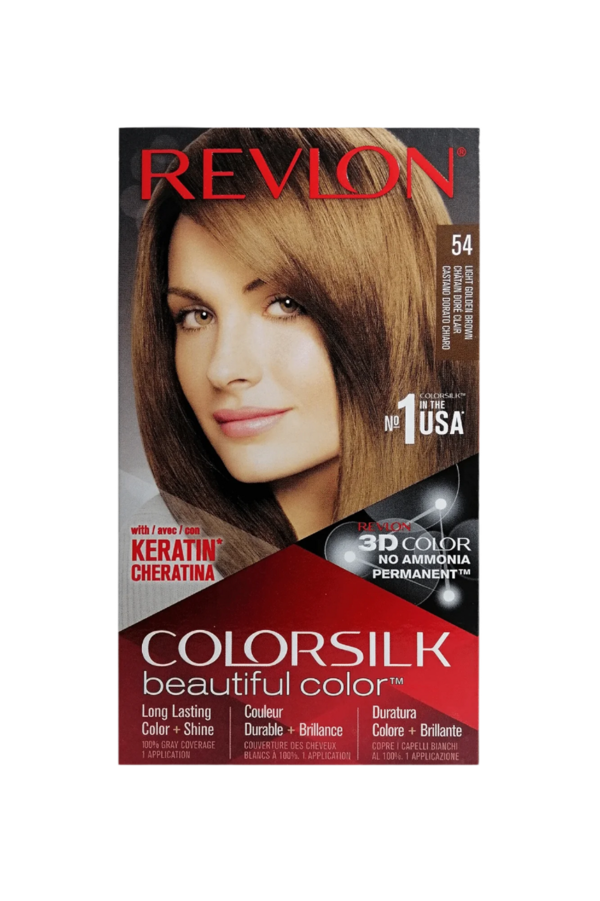 revlon hair color l golden brown 54