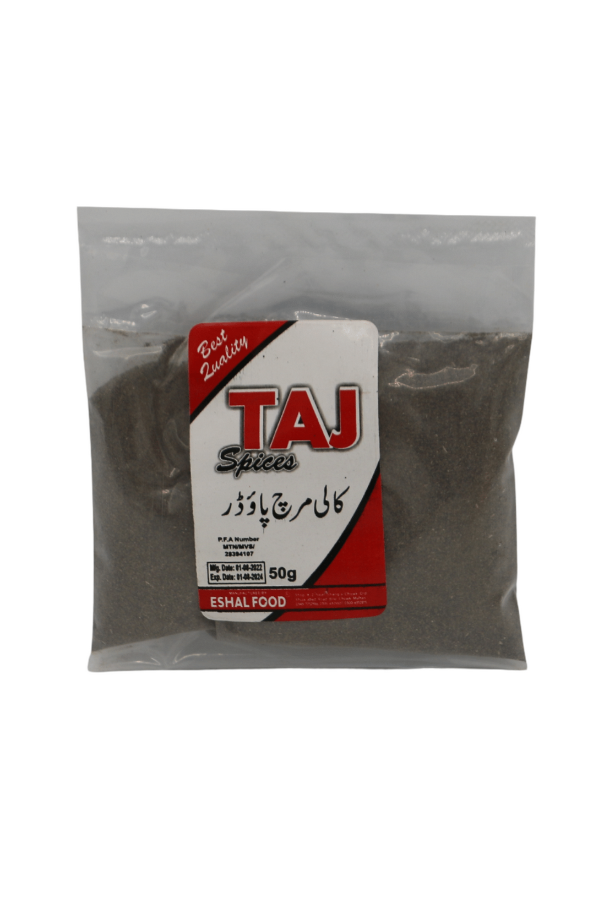 taj black pepper powder 50g