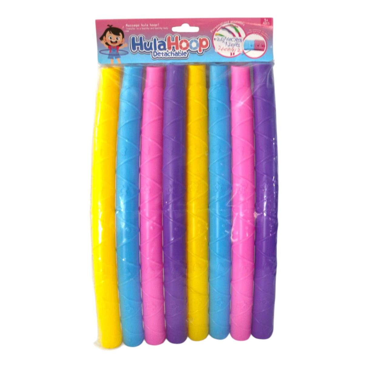 HULA HOOP 77CM 8PC CHINA