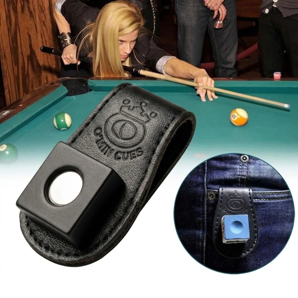CHALK COVER MAGNET HOLDER LEATHER CHINA