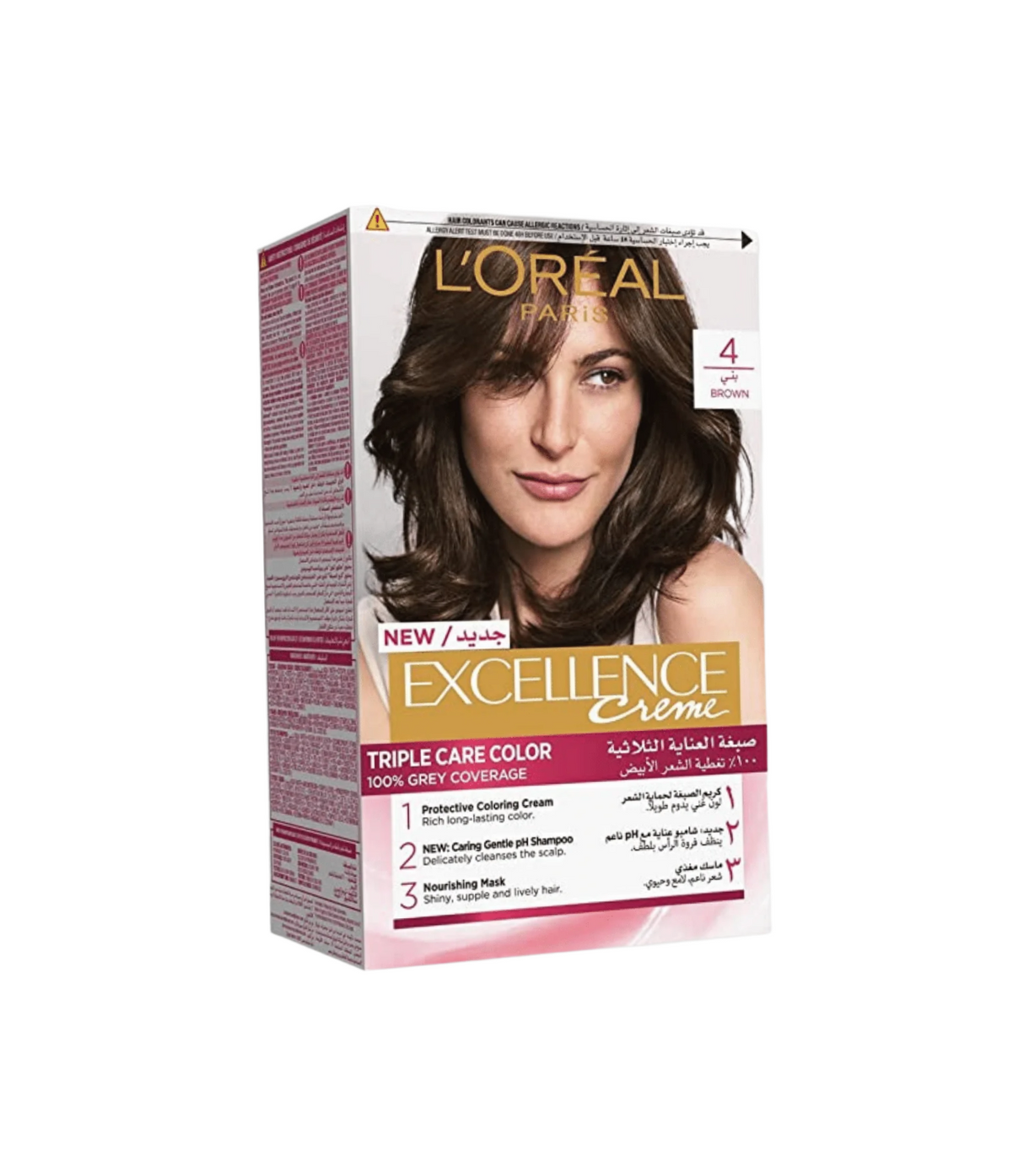 loreal hair color excellence 4