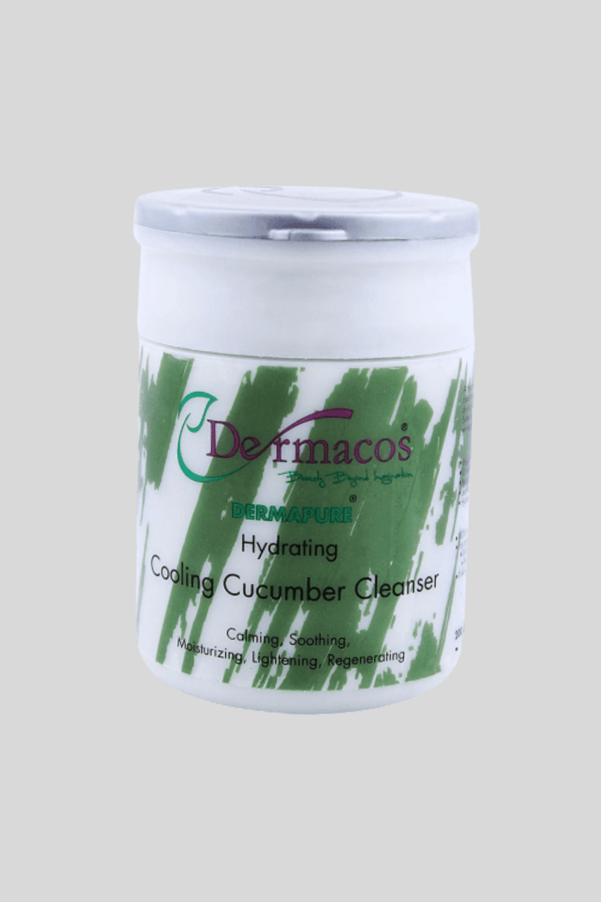 dermacos cooling cucumber cleanser 200g