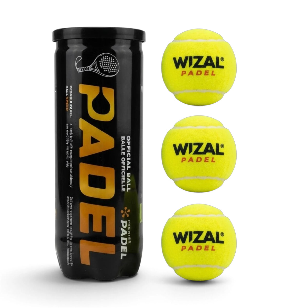 PADEL BALL WIZAL 3IN1 BOTTLE CHINA