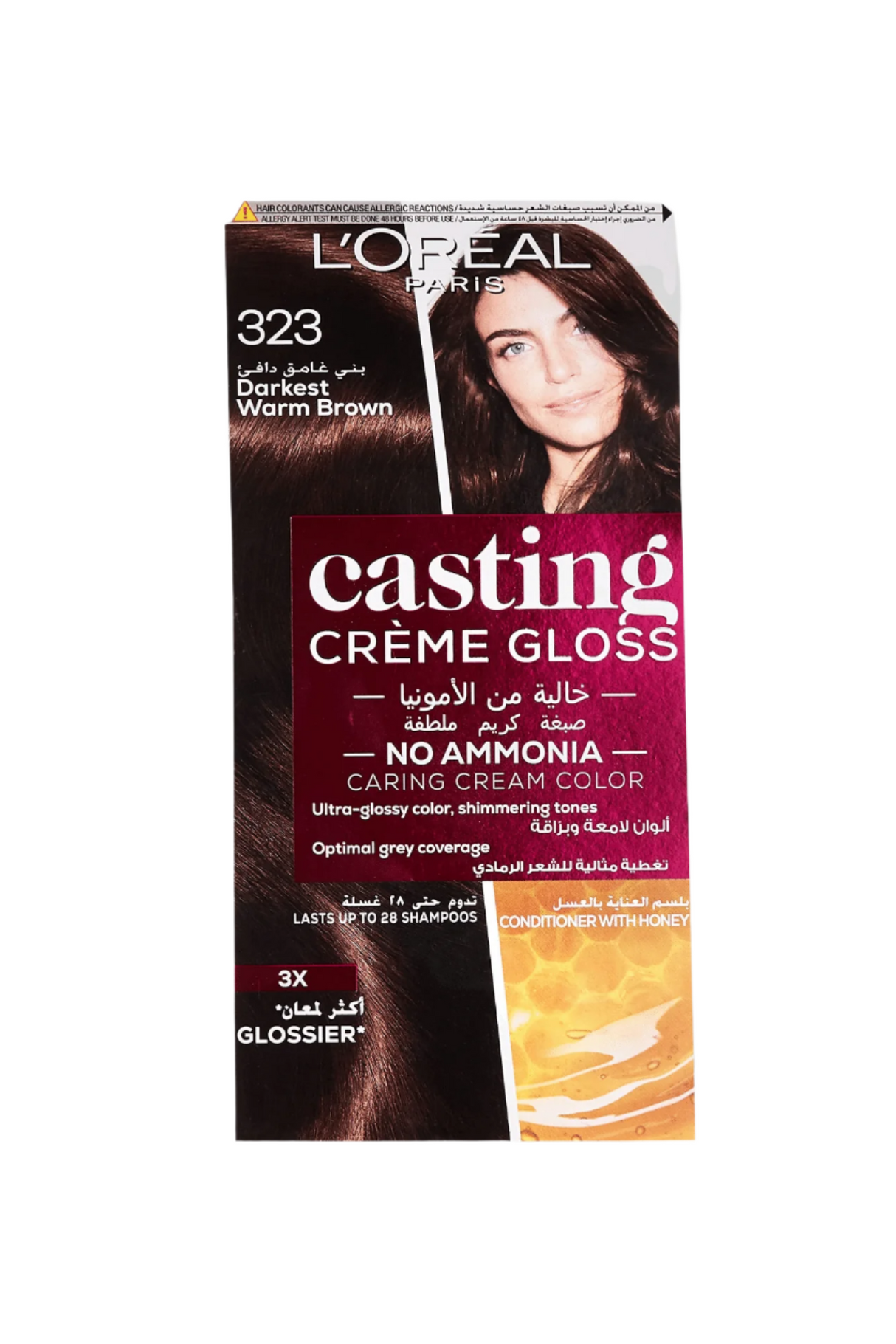 loreal hair color casting 323