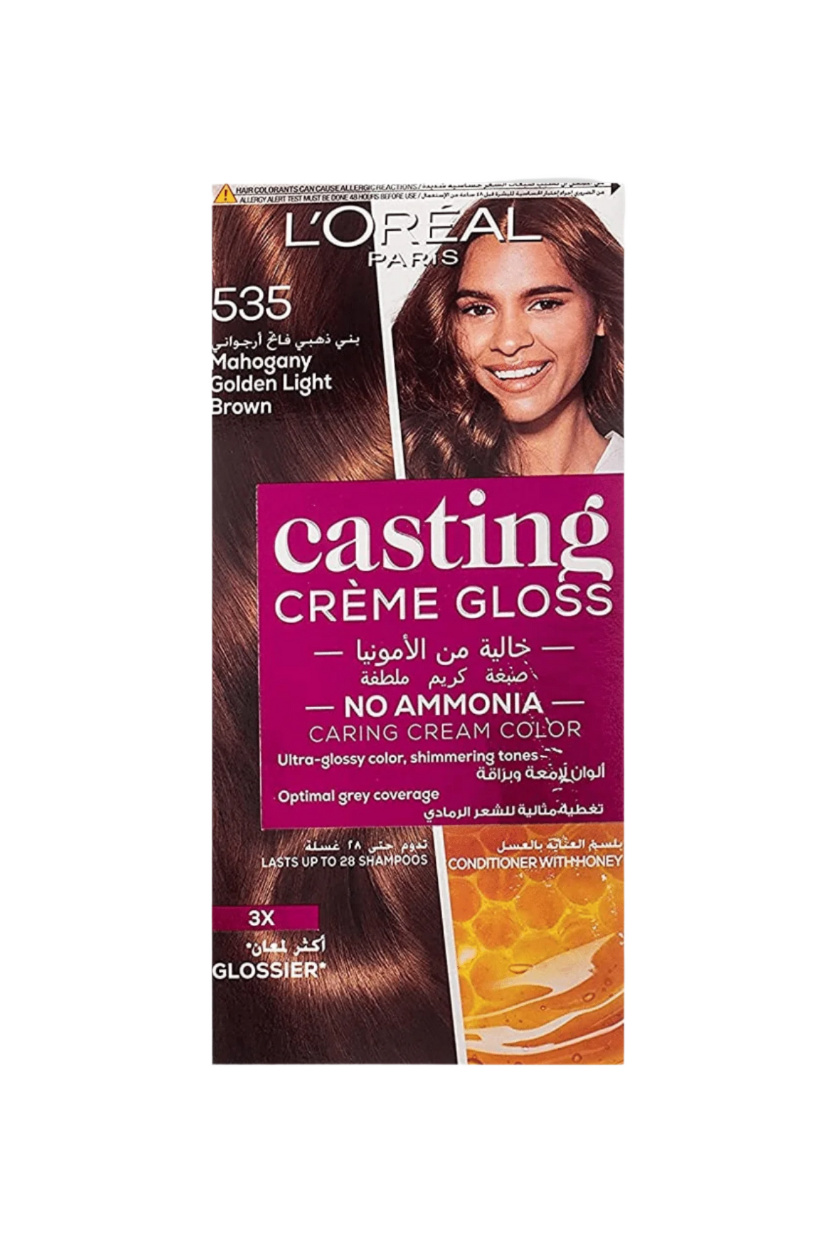 loreal hair color casting 535