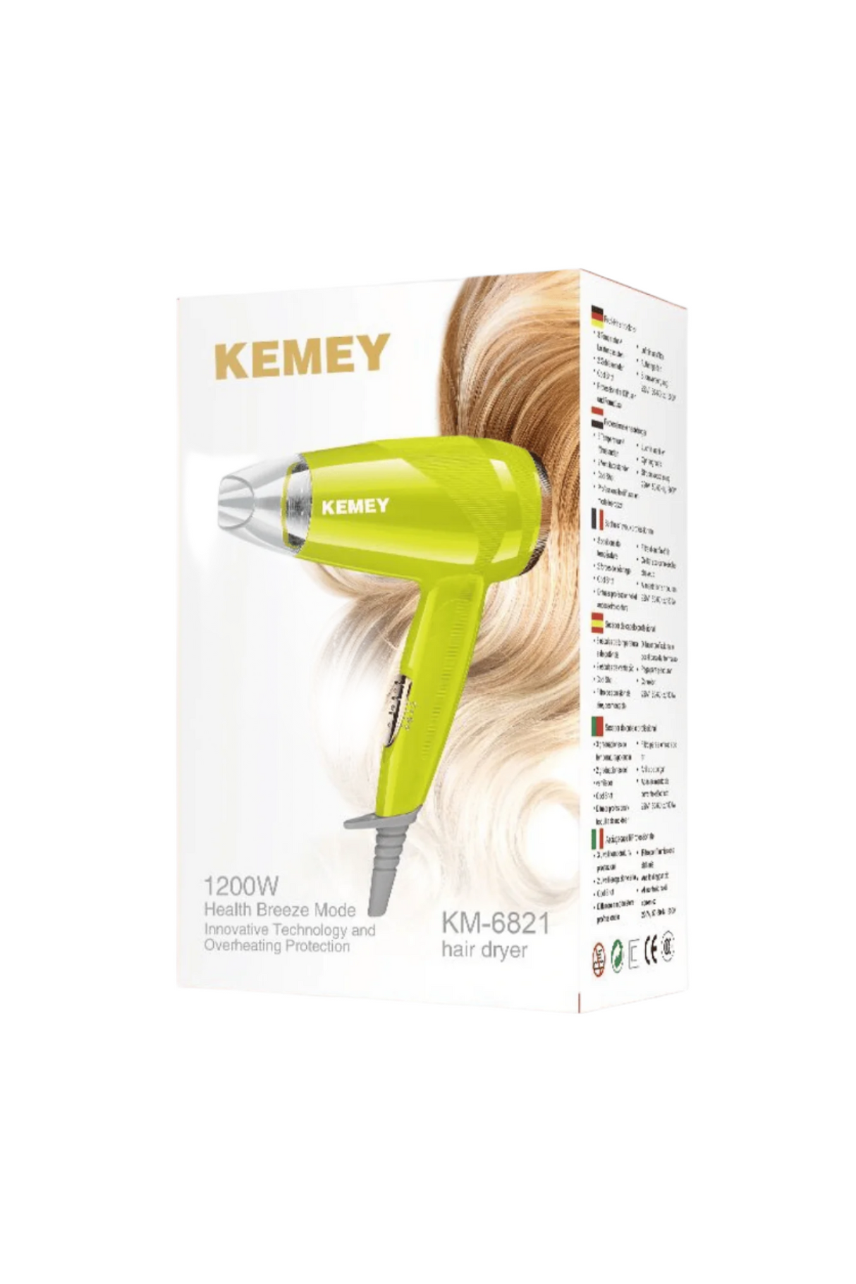 kemei hair dryer km-6821