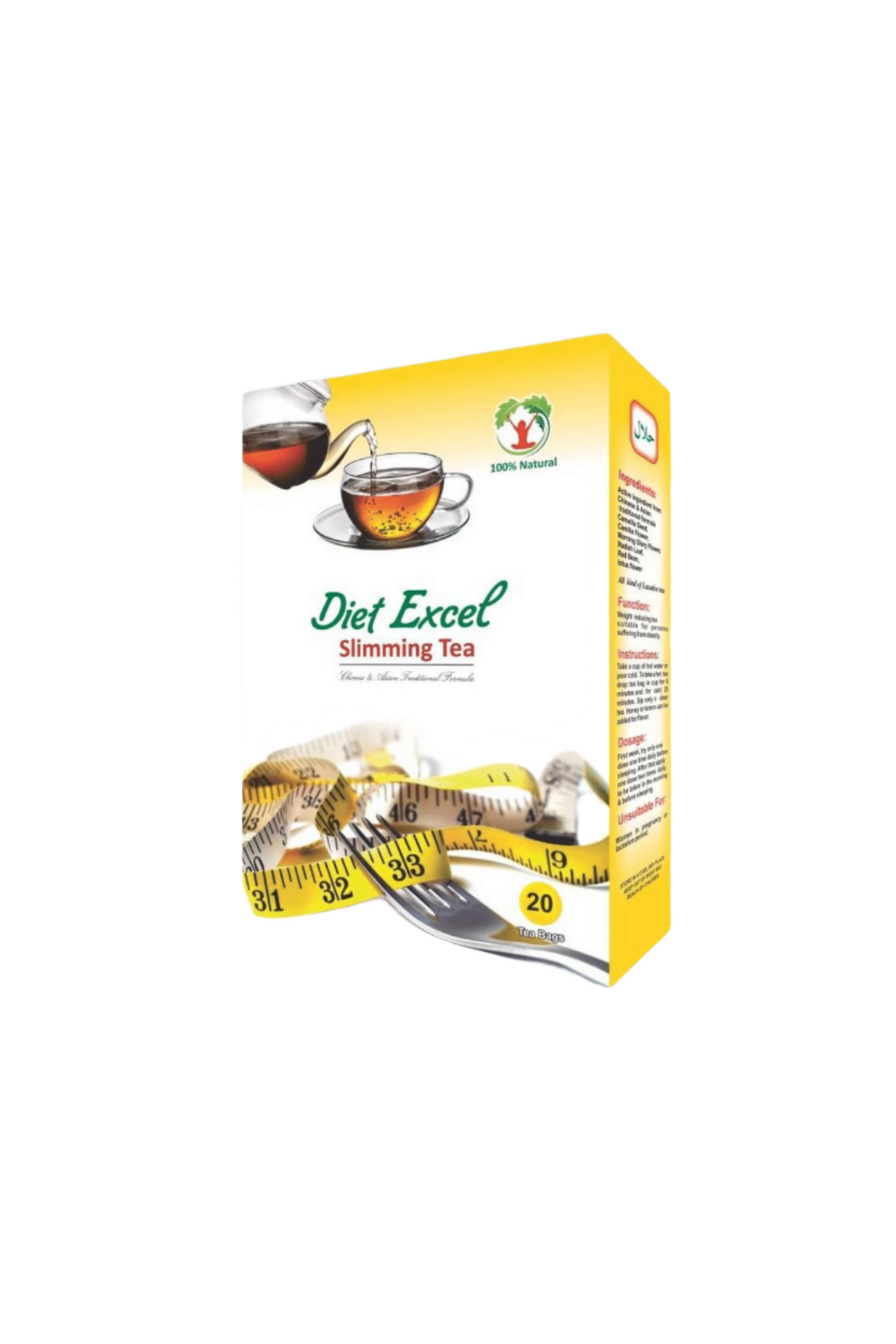 diet excel tea sliming 20bag