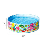 INTEX WET SET COLLECTION INFLATABLE KIDS SWIMMING POOL MEDIUM ROUND 60"x10"