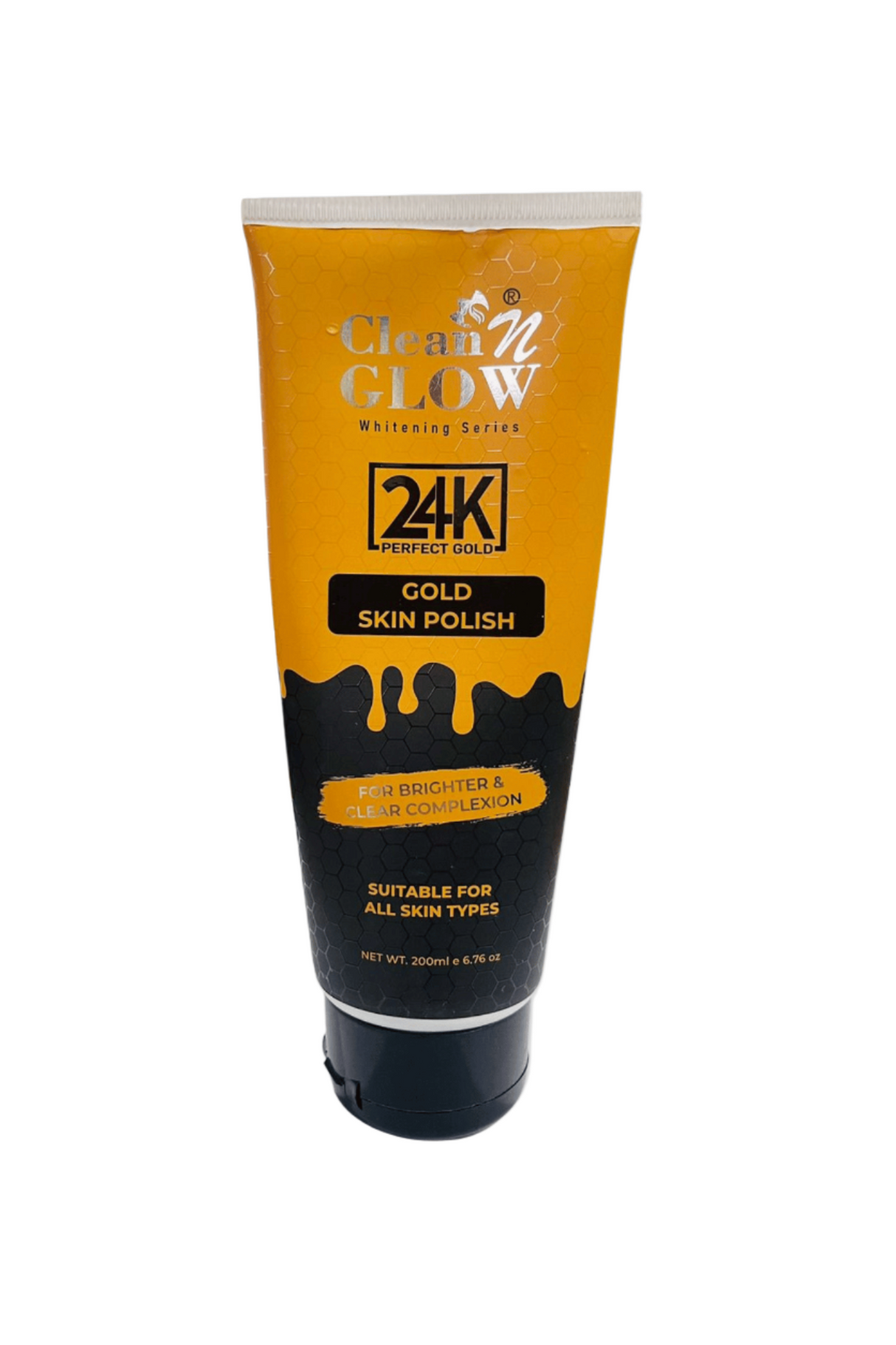 clean n glow 24k gold skin polish 200ml