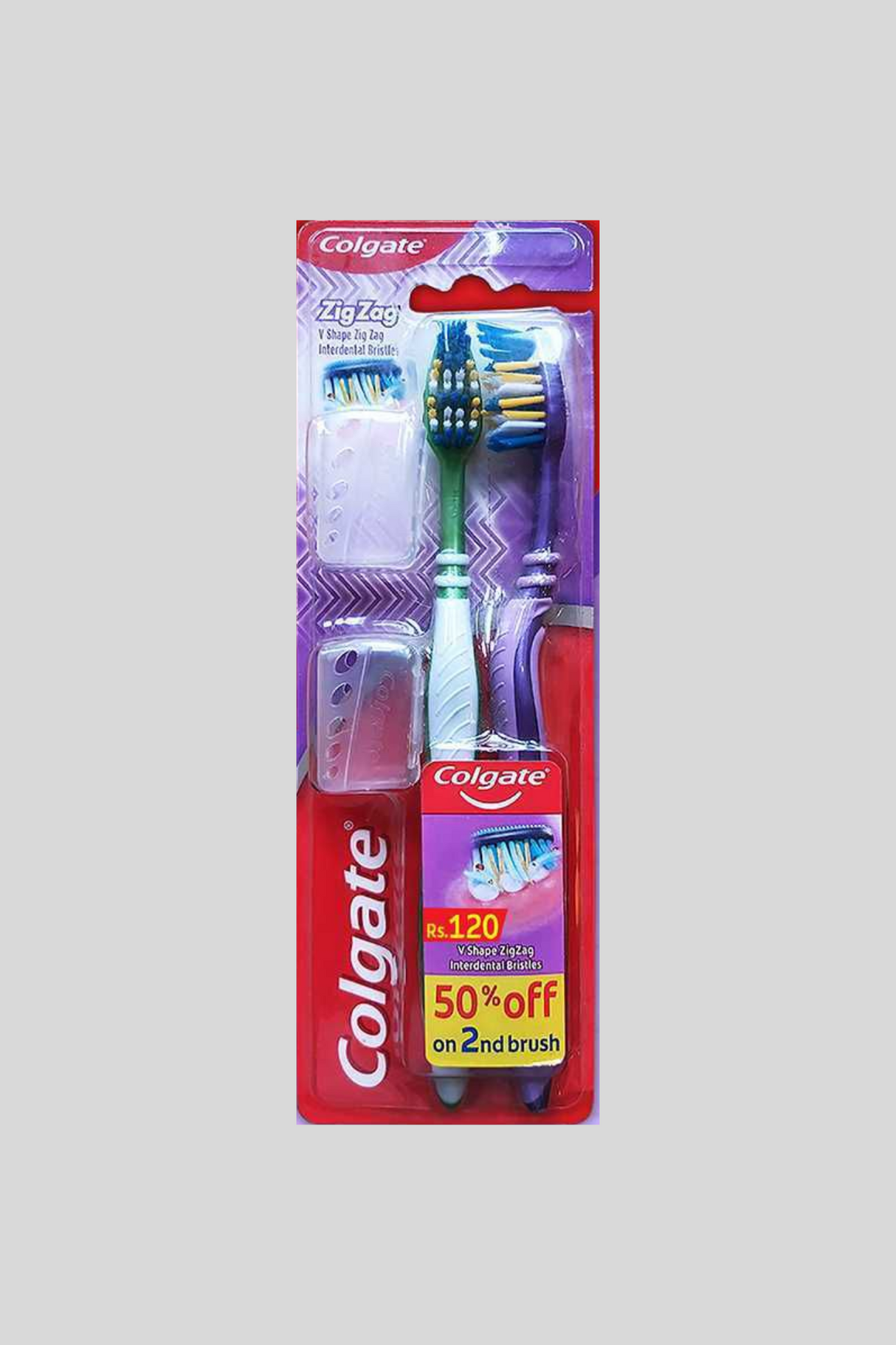 colgate tooth brush zig zag soft 2p soft