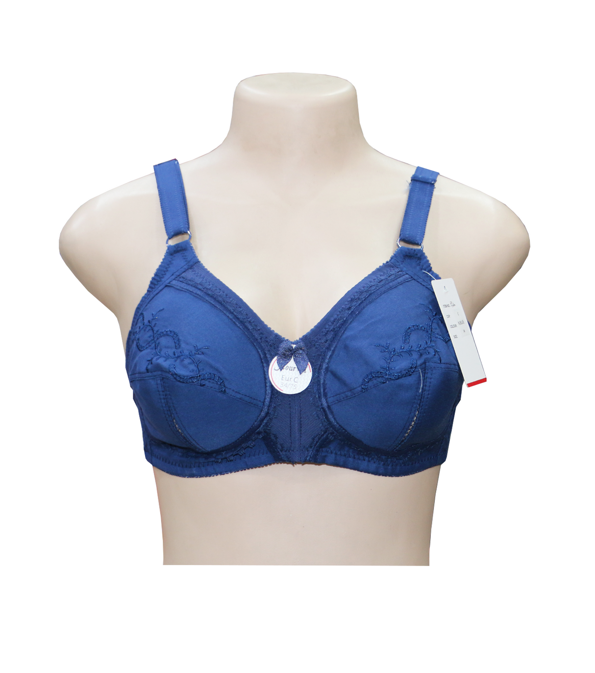 bra flourish citin navy blue 34dd