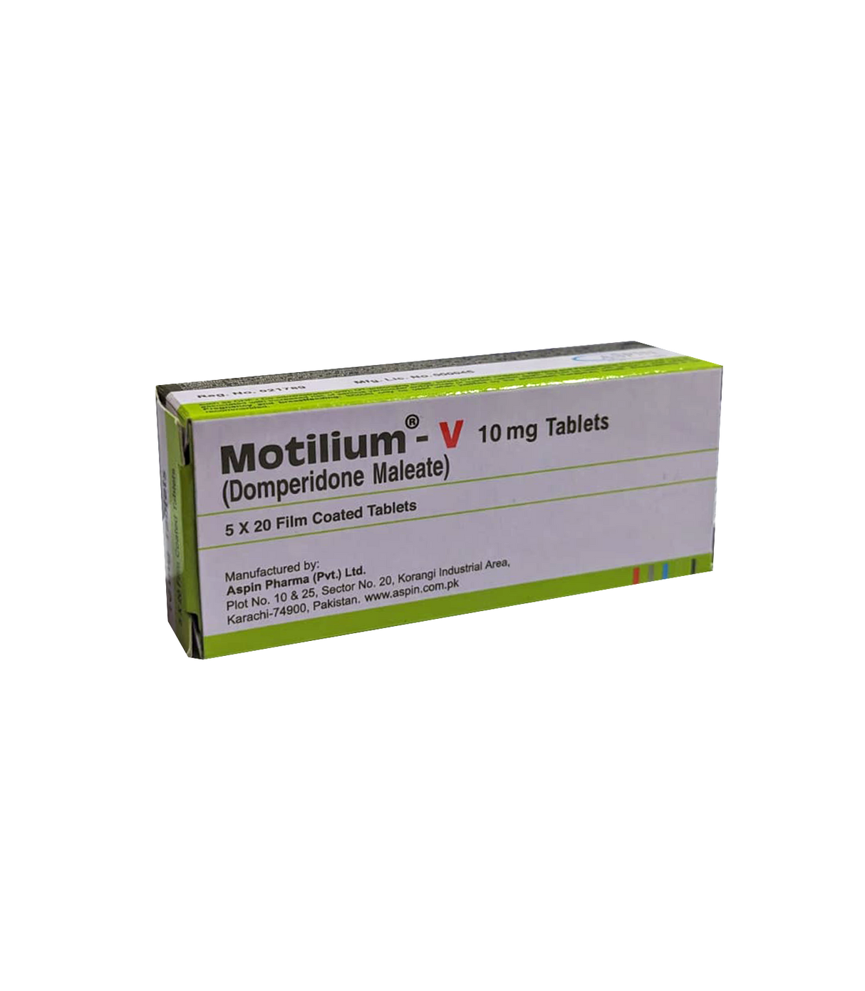 tab motilium v 10mg 100s