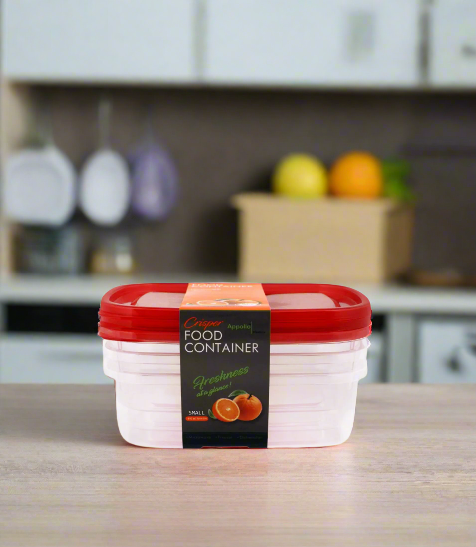appollo crisper box set 3pc small pak d092