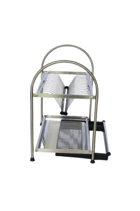 ss plate rack 2tier china
