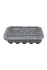 plastic egg tray & lid 15pc iran
