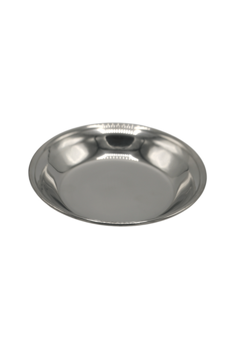 ss plate 8" plain