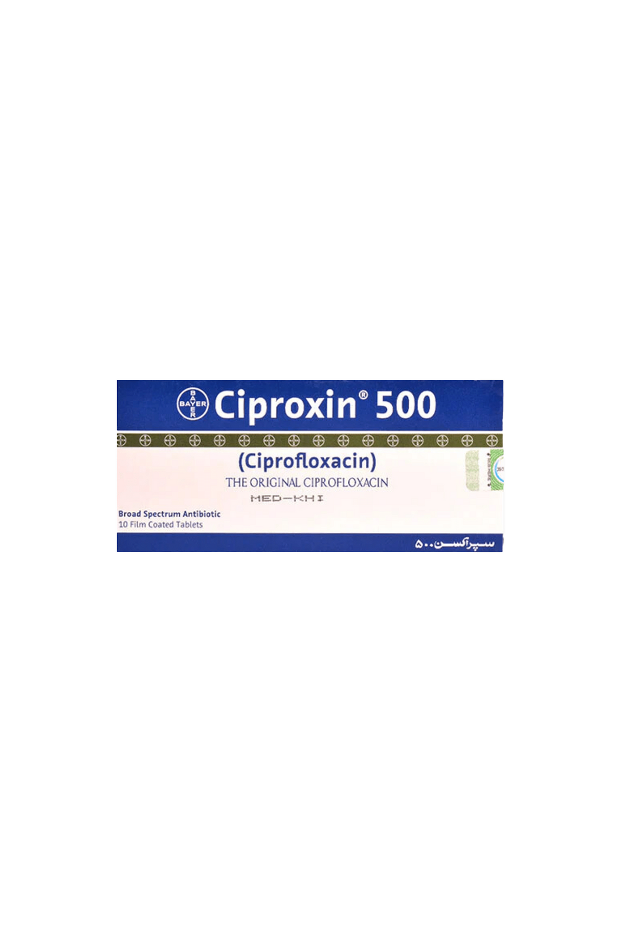 tab ciproxin 500mg 10s obs