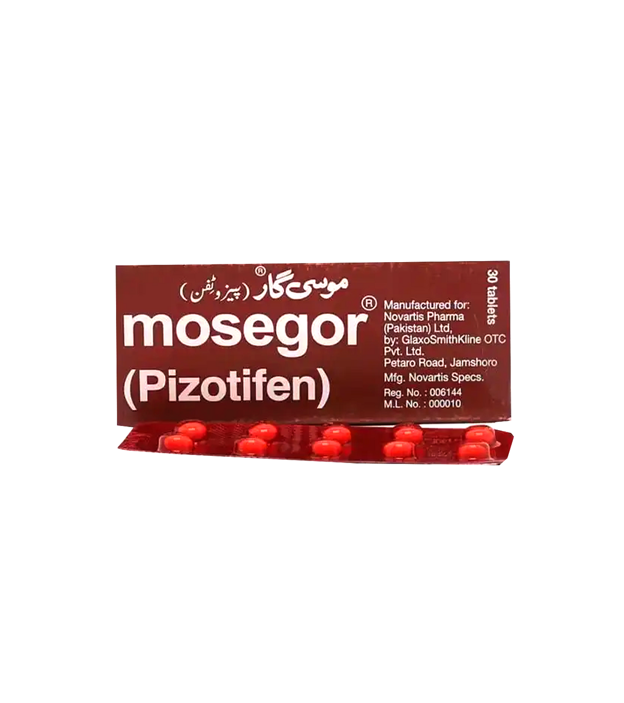 tab mosegor 30s