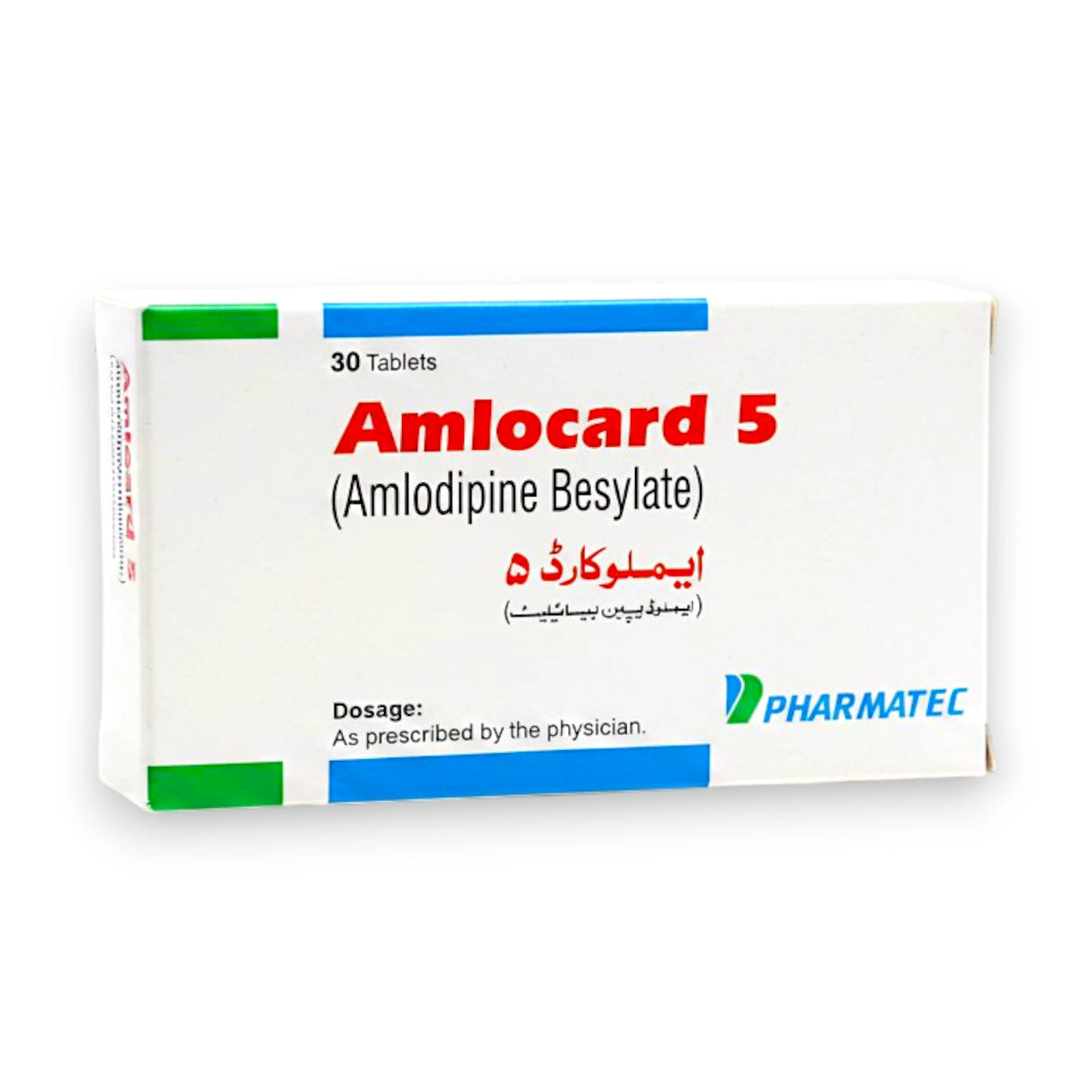 tablets amlocard 5mg 30s
