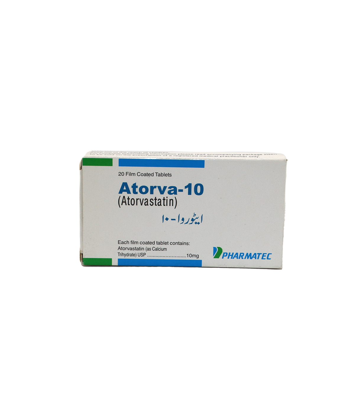 tab atorva 10mg 20s