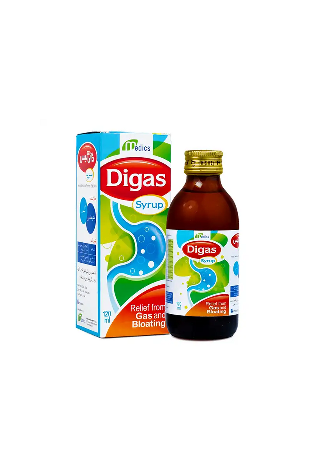 syp digas 120ml medics