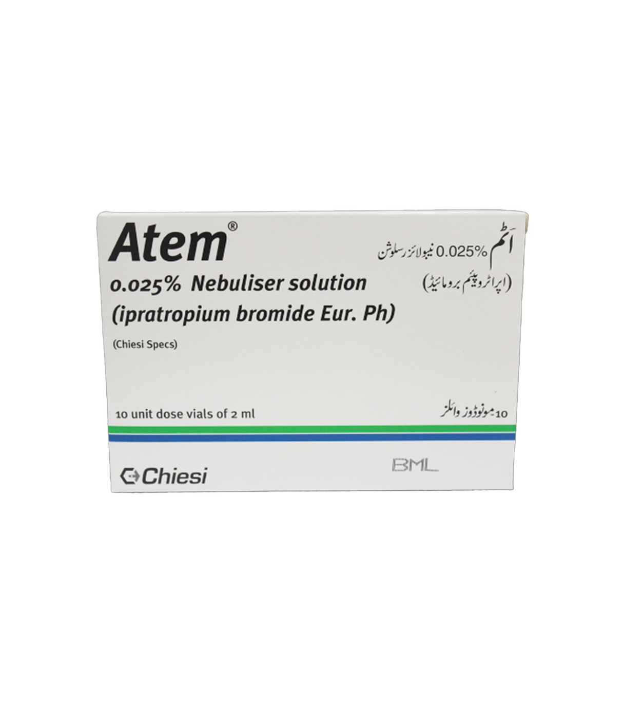 atem nebuliser solution 2ml 10s